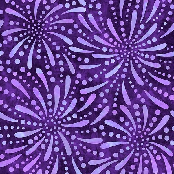 Fireworks Purple 1054-606 - 108" Wide 3 YARD Fabrics Wilmington   