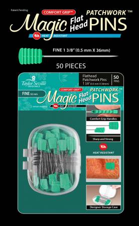 Magic Pins Flathead Patchwork Fine 50pc #220115 Tool Checker   