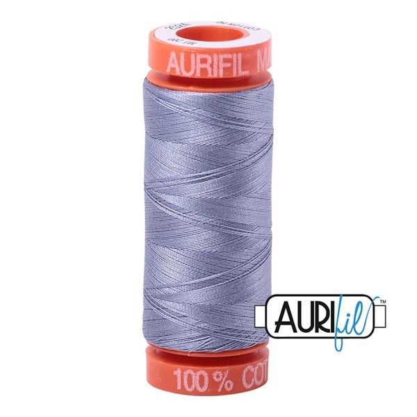 50wt Aurifil Grey Violet 100% Cotton Mako Thread #BMK50SP200-2524 Thread Aurifil   