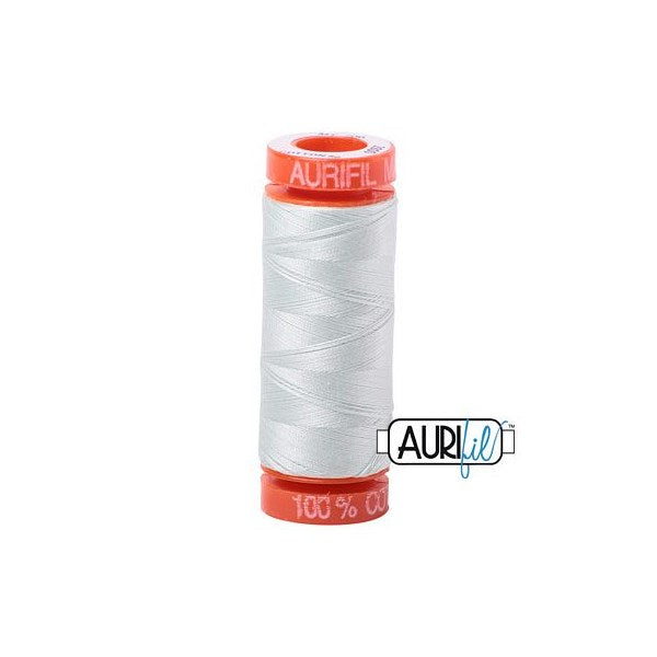 50wt Aurifil Mint Ice 100% Cotton Mako Thread #BMK50SP200-2800 Thread Aurifil   