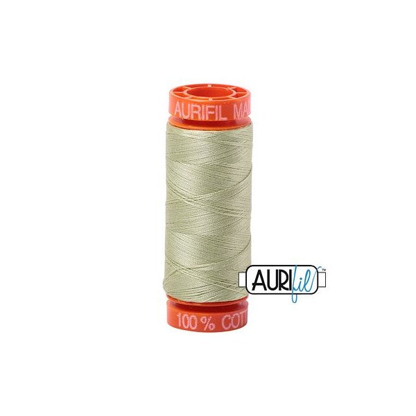 50wt Aurifil Light Avocado 100% Cotton Mako Thread #BMK50SP200-2886 Thread Aurifil   