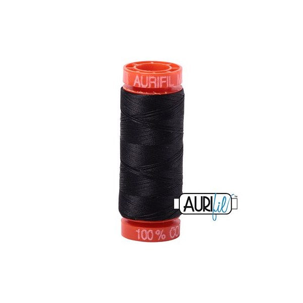 50wt Aurifil Very Dark Grey 100% Cotton Mako Thread #BMK50SP200-4241 Thread Aurifil   