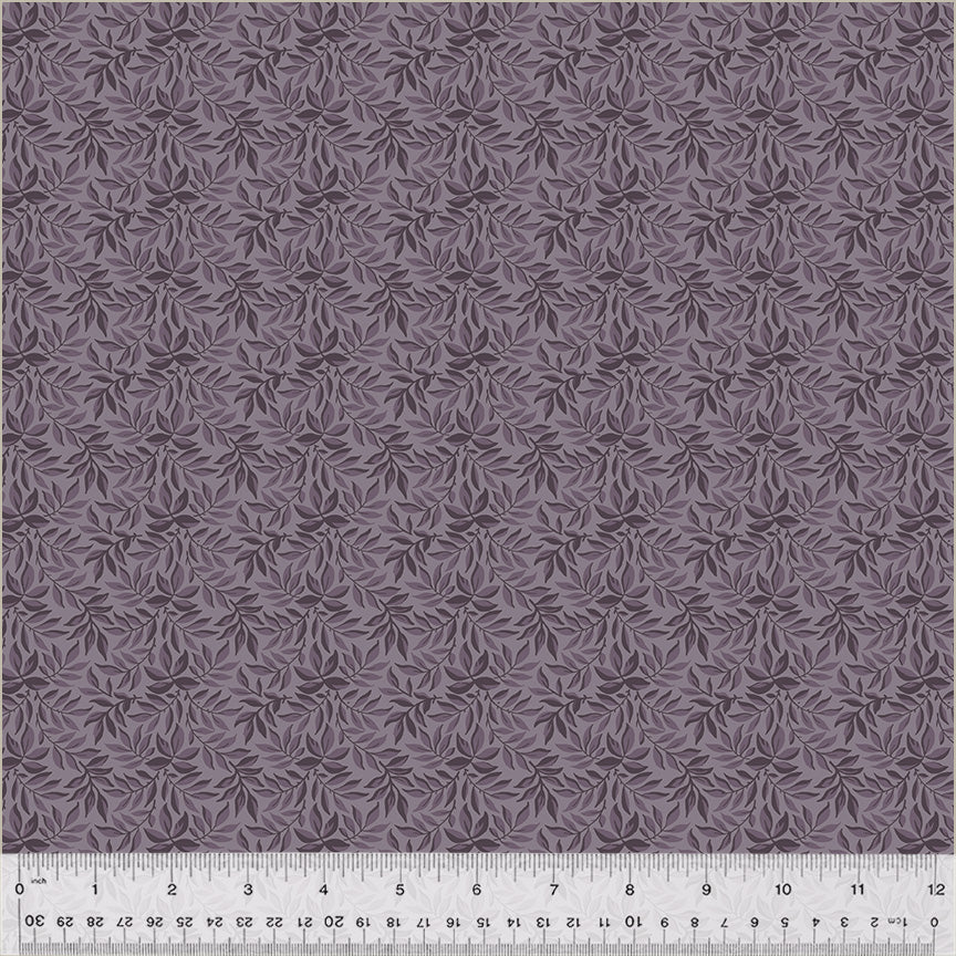 Circa: Purple Vining Leaves 53950-3 Fabrics Windham Fabrics   