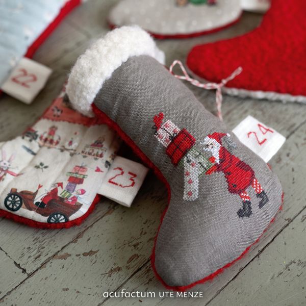 Book- Cozy Fabric Tales for Winter and Christmas 4055 Acufactum