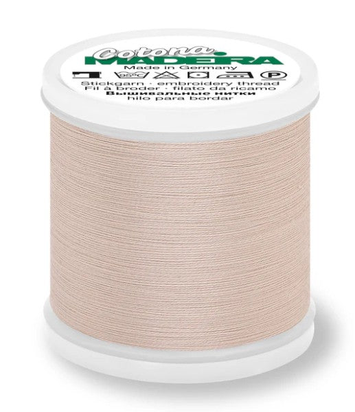 Madeira Cotona 80 - Premium Cotton Quilting & Sewing Thread, 735 Tawny Tan Thread Madeira