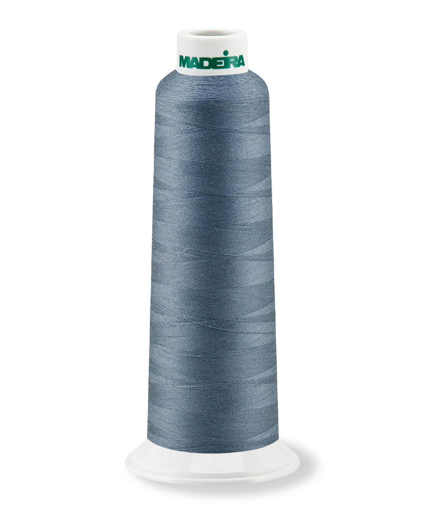 AeroQuilt - Longarm Quilting Thread, Solid Color Machine Embroidery and Quilting Threads Madeira Quilting Thread Blue Steel