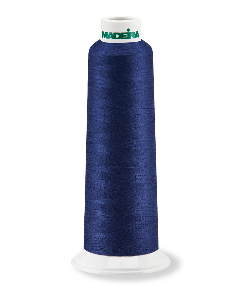 AeroQuilt - Longarm Quilting Thread, Solid Color Machine Embroidery and Quilting Threads Madeira Quilting Thread Navy Blue