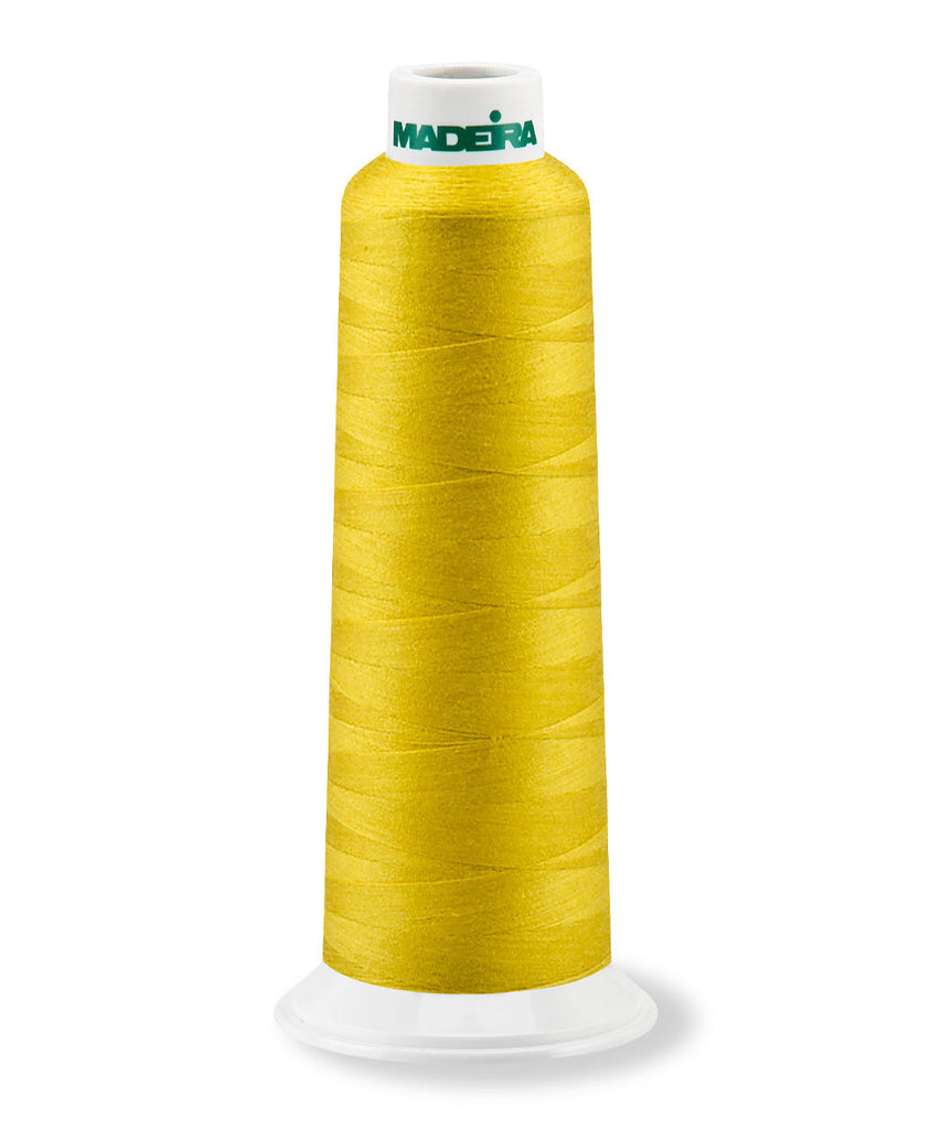 AeroQuilt - Longarm Quilting Thread, Solid Color Machine Embroidery and Quilting Threads Madeira Quilting Thread Gold