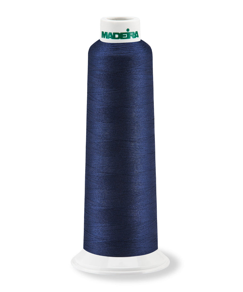 AeroQuilt - Longarm Quilting Thread, Solid Color Machine Embroidery and Quilting Threads Madeira Quilting Thread Navy
