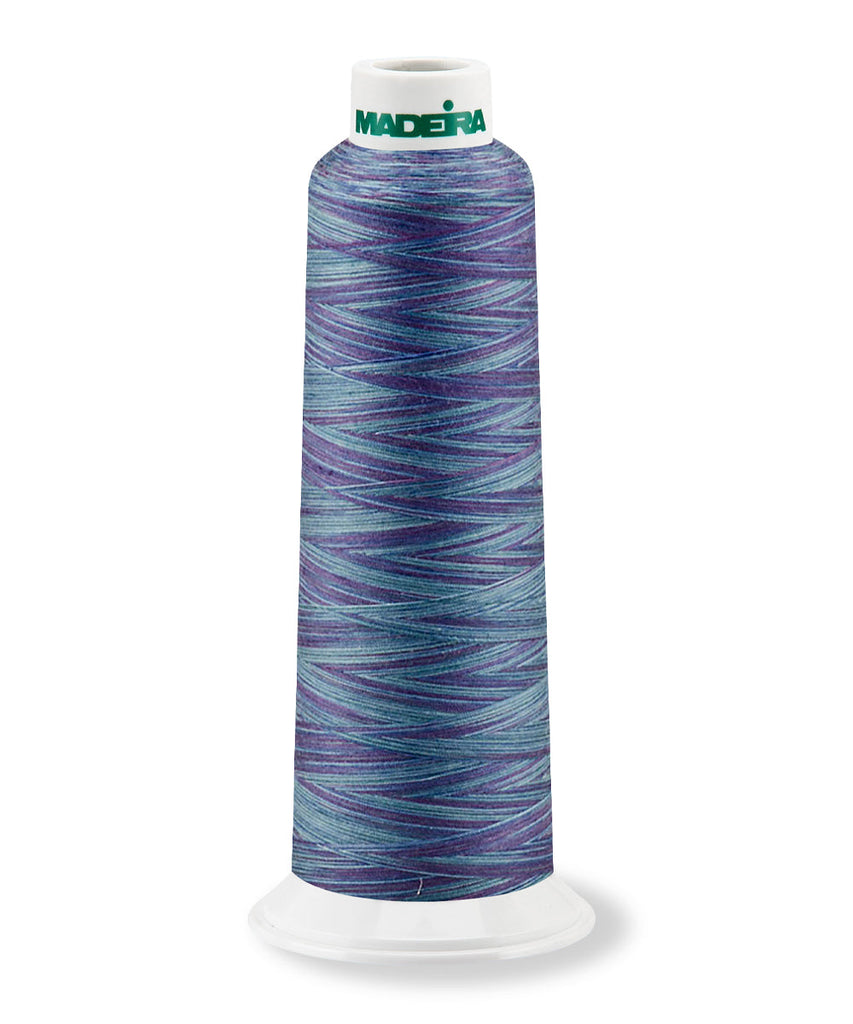 AeroQuilt - Longarm Quilting Thread, Multi Color Machine Embroidery and Quilting Threads Madeira Quilting Thread Blue Lagoon