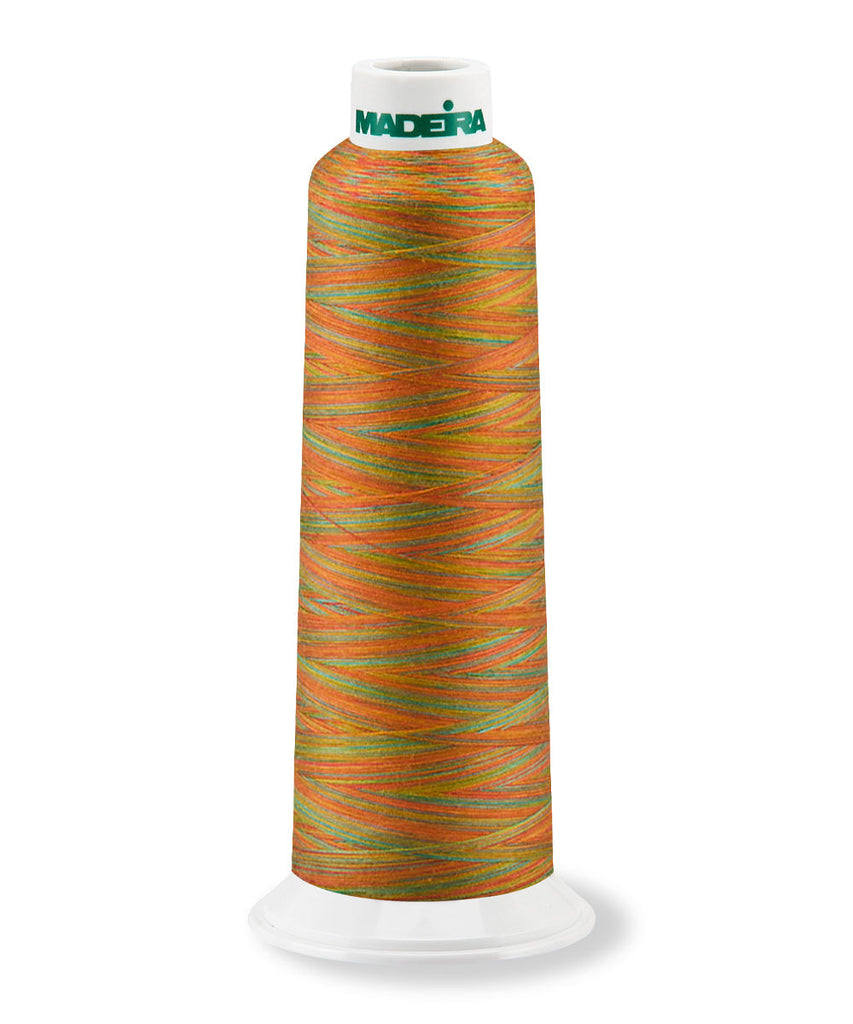 AeroQuilt - Longarm Quilting Thread, Multi Color Machine Embroidery and Quilting Threads Madeira Quilting Thread sunset