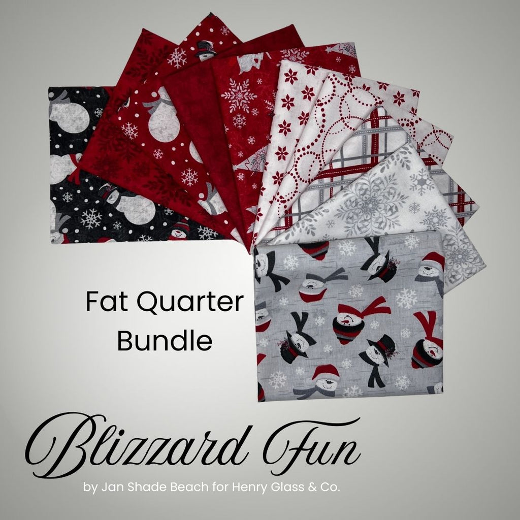 Blizzard Fun Fat Quarter Bundle Fabrics Henry Glass