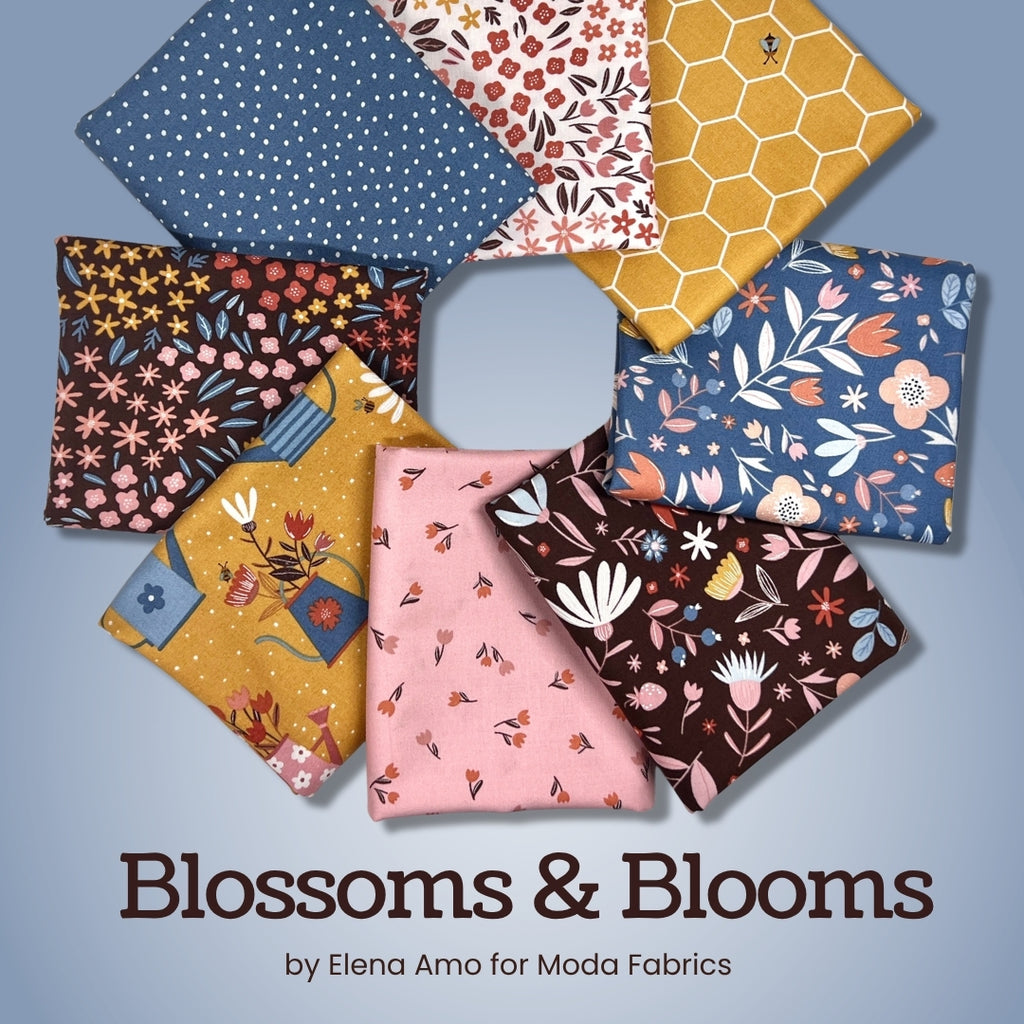 Blossoms and Blooms Half Yard Bundle Fabrics Moda Fabrics