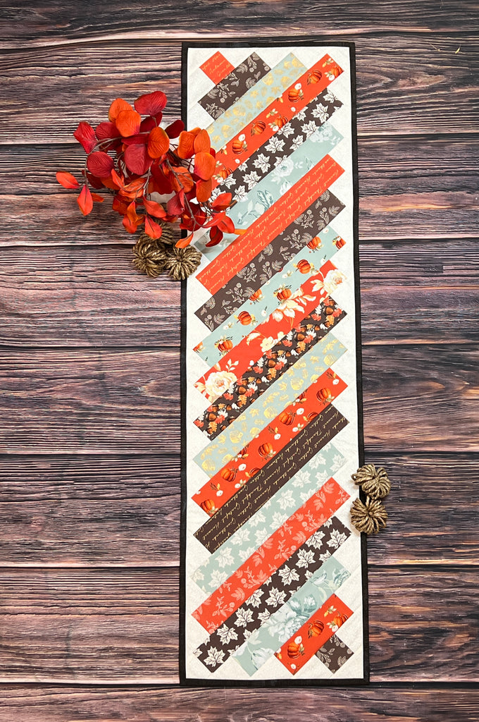 Boardwalk Table runner - Pattern and video class Pattern GE Designs   