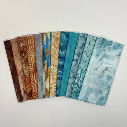 Canyon Stonehenge Lil' Bundle, quilting fabric by Northcott Fabrics