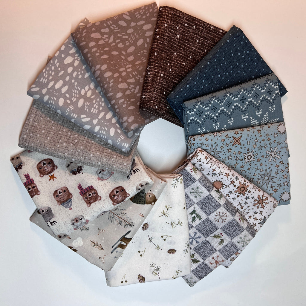 Cozy Cubs Half Yard Bundle Fabrics Figo