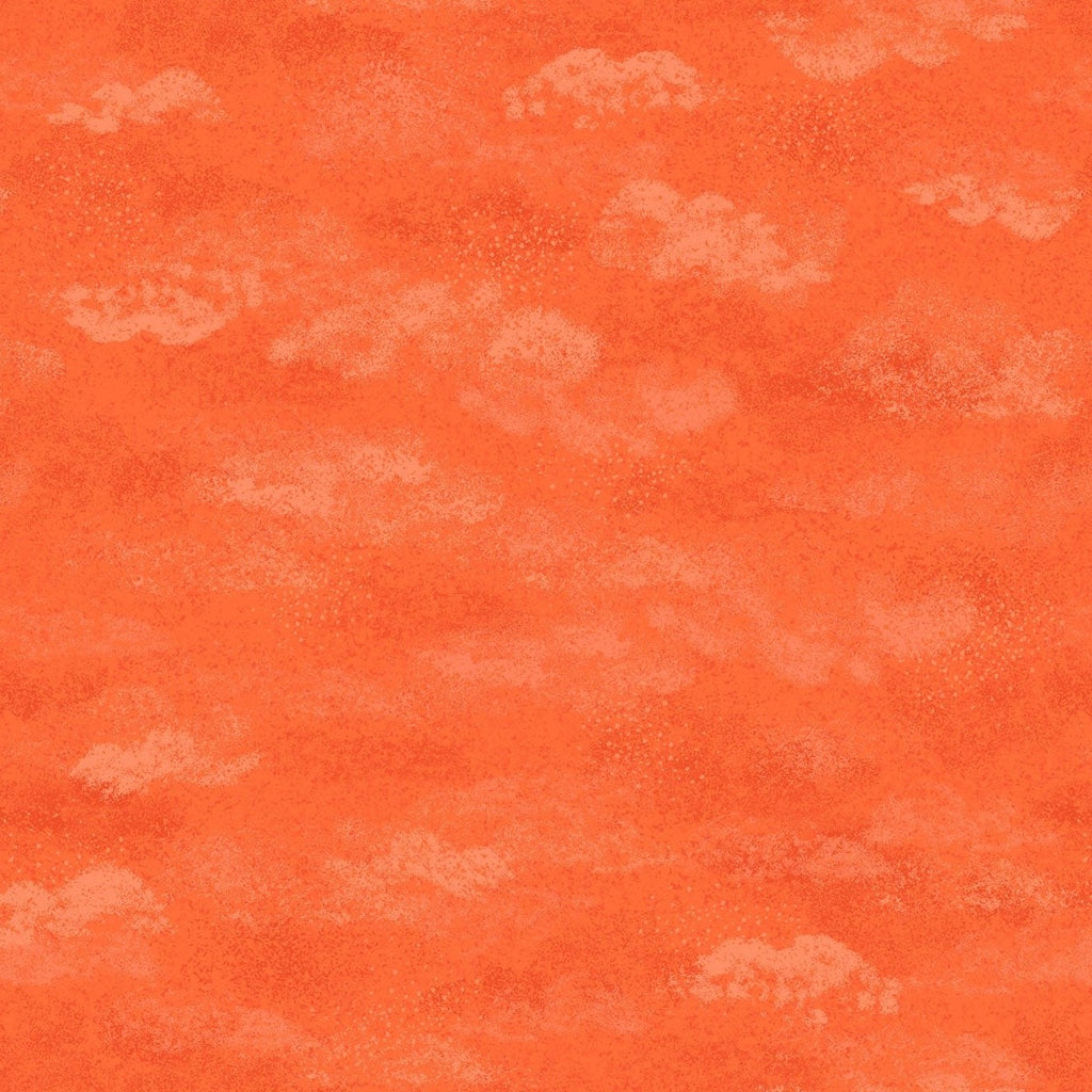 Dreams Orange D17 Fabrics Lewis & Irene   