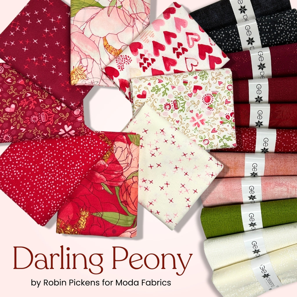 Darling Peony Half Yard Bundle Fabrics Moda Fabrics