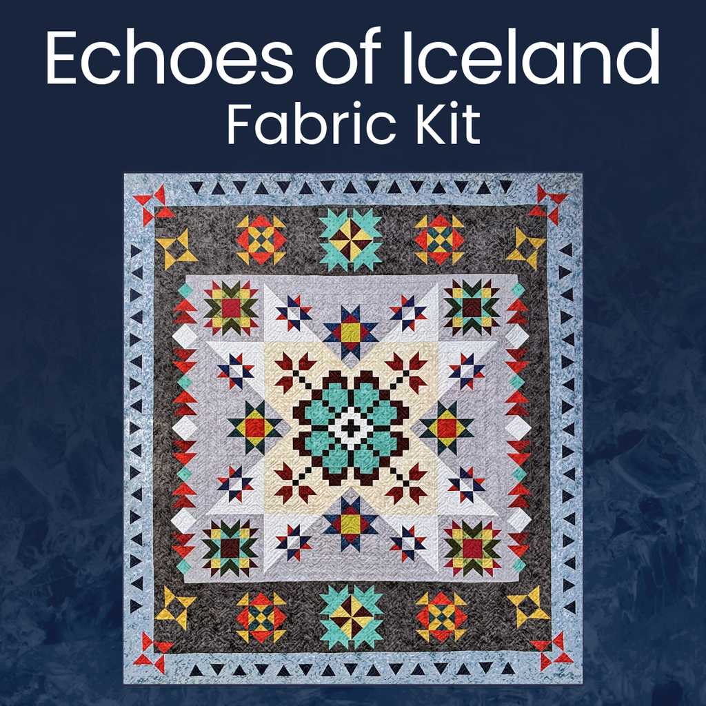 Echoes of Iceland Quilt Fabric Kit - Preorder Fabrics GE Designs