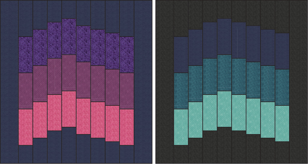 Echoes of Iceland Quilt Backing Kit - Preorder Fabrics GE Designs