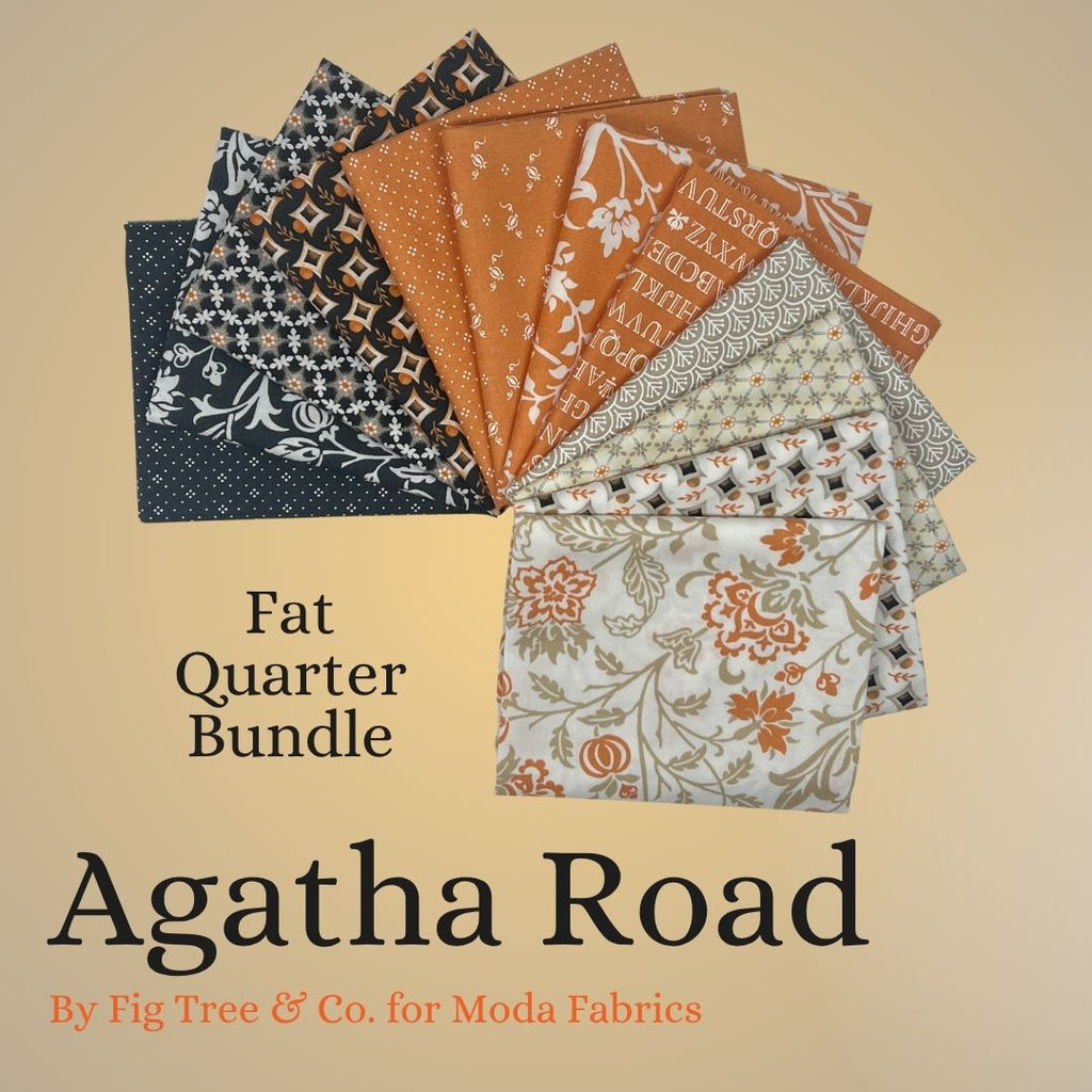 Agatha Road Fat Quarter Bundle Fabrics Moda Fabrics