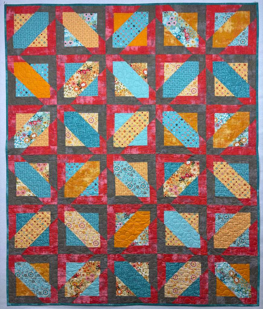 Frankie Video Class - Stripology Quickies Club Pattern GE Designs