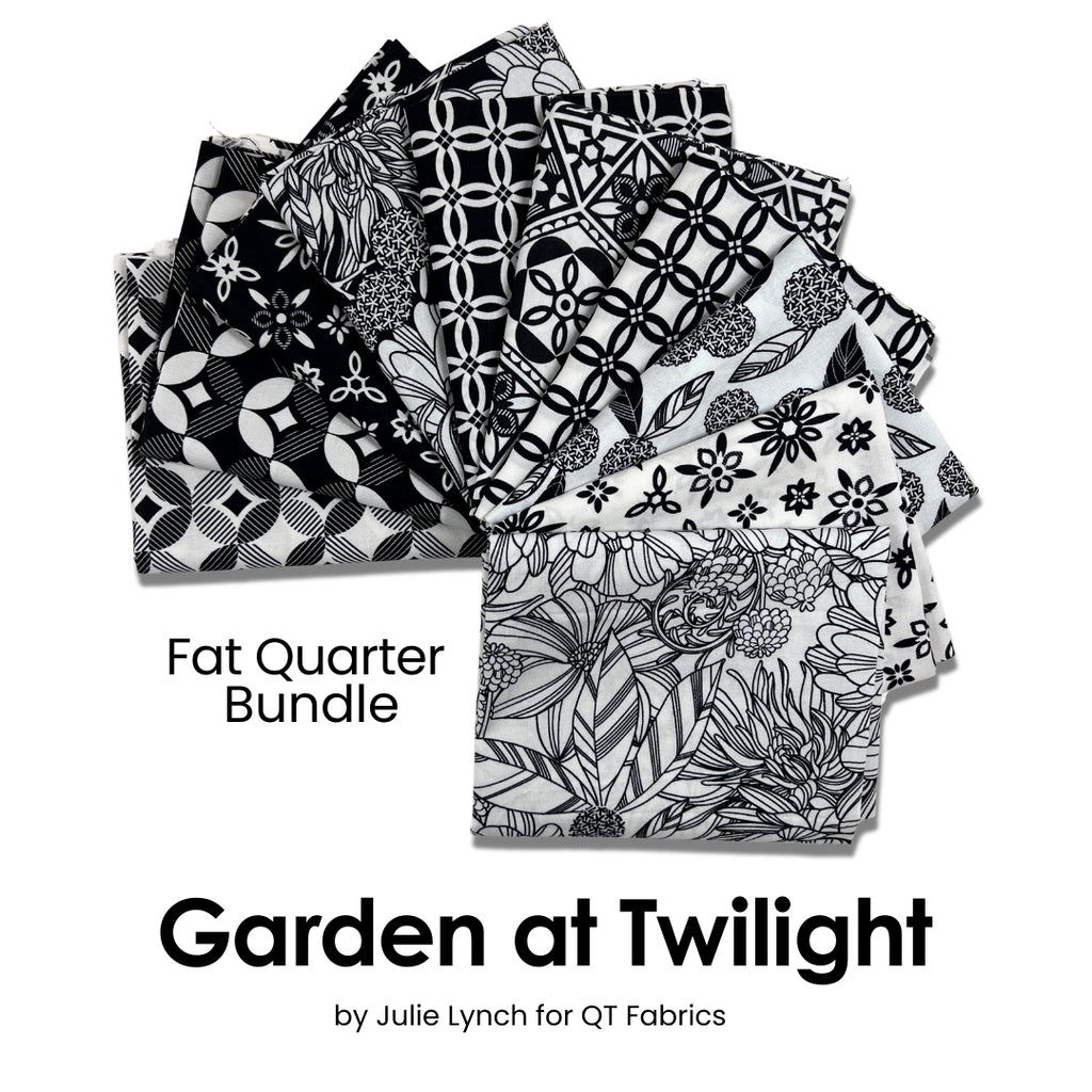 Garden at Twilight Fat Quarter Bundle Fabrics QT Fabrics