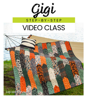 Gigi Video Class - Stripology Quickies Club, quilt pattern