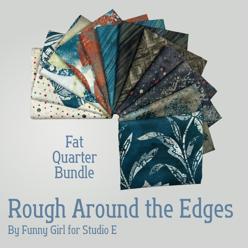 Rough Around the Edges Fat Quarter Bundle Fabrics Studio E Fabrics