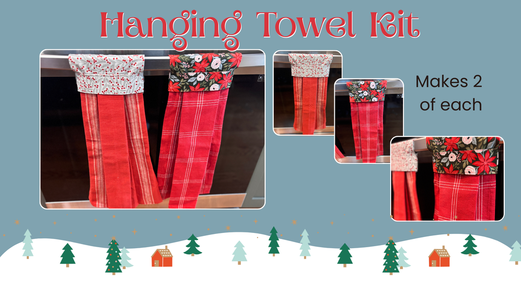 Hanging Towel Kit Fabrics GE Designs