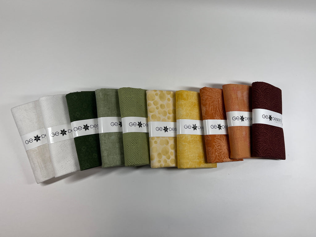 Sunflower Whispers Fat Quarter Bundle Fabrics Riley Blake