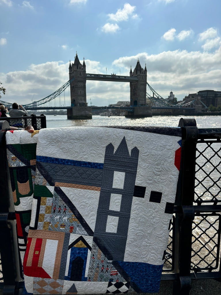 London Calling Block of the Month Quilt Program- Full Access with Video Tutorials Pattern GE Designs   