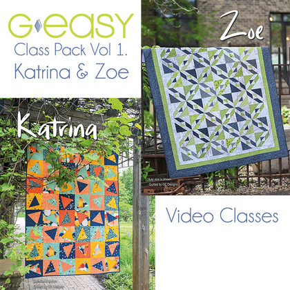 GEasy Class Pack Vol. 1 - Katrina & Zoe, quilt pattern