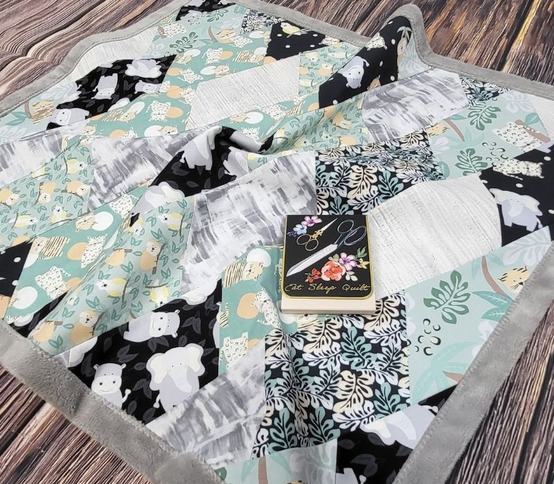 Snuggles To Go - Into the Jungle Fabrics GE Designs   