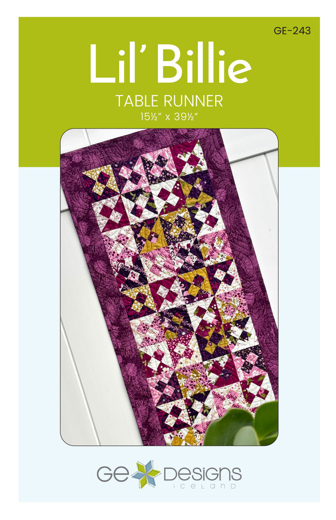 Lil' Billie - Table Runner Pattern 243 Pattern GE Designs