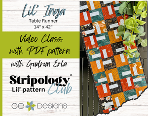 Lil' Inga Video Class - Stripology Lil' Pattern Club