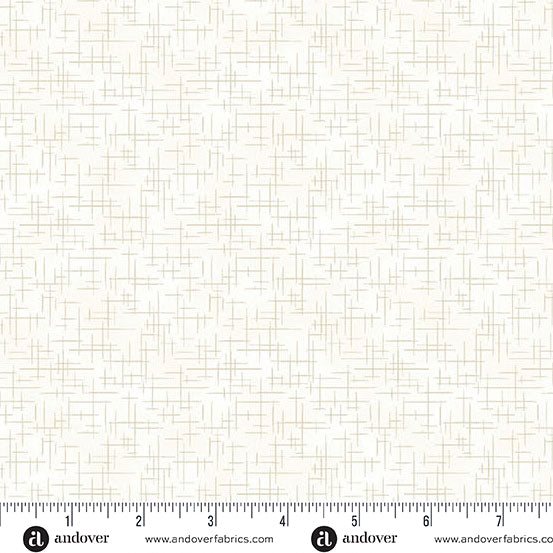Retro Stitch Linen A-1527-L Fabrics Andover Fabrics