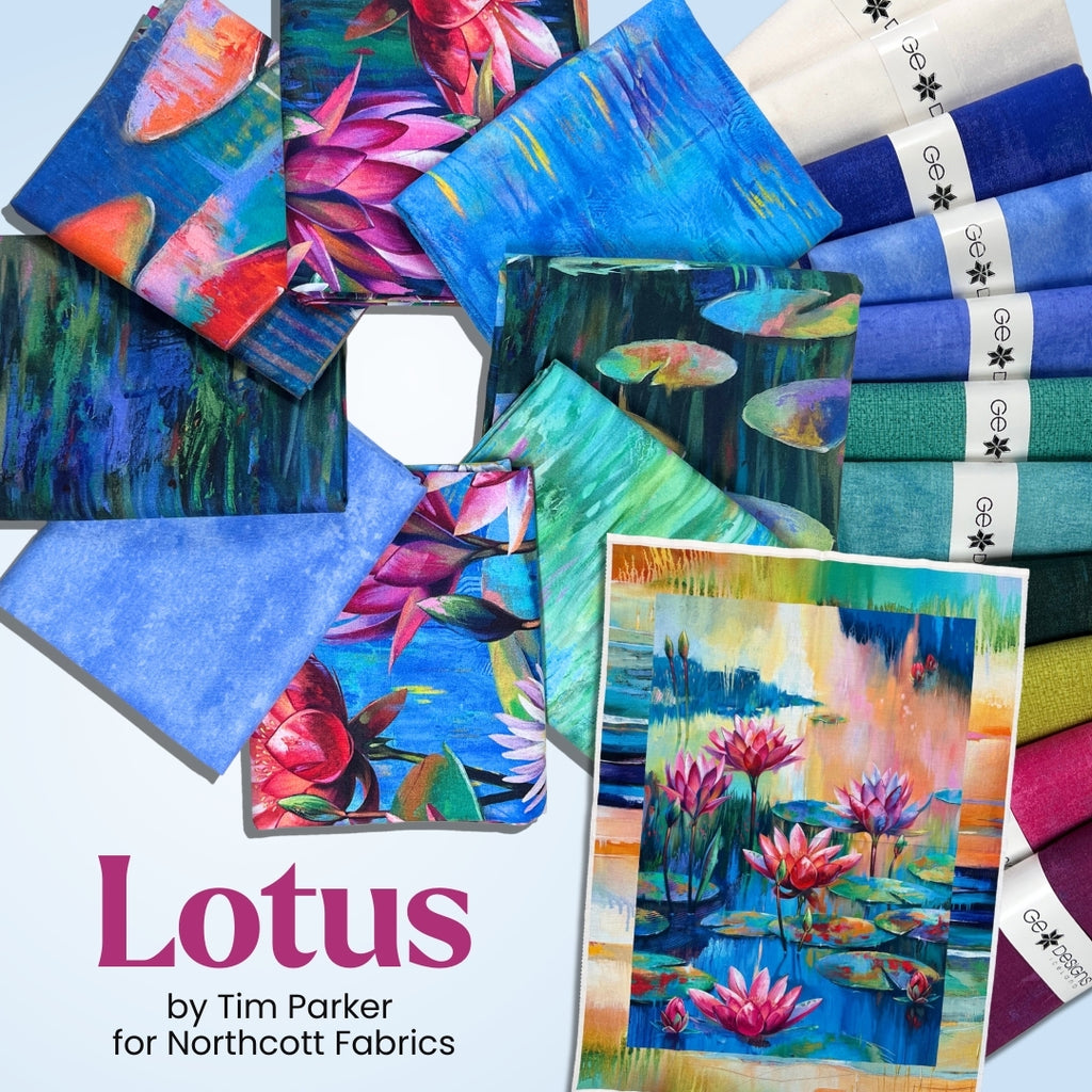 Lotus Half Yard Bundle Fabrics Northcott