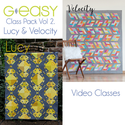 GEasy Class Pack Vol. 2 - Lucy & Velocity, quilt pattern