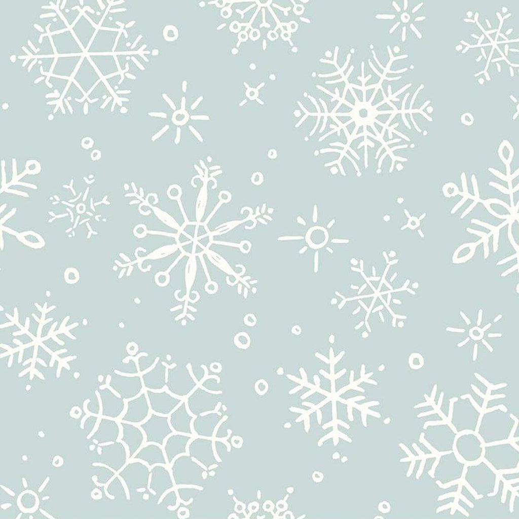 Magical Winterland Snowflake Blue WB14949B - 108" Wide 3 YARD Fabrics Riley Blake   