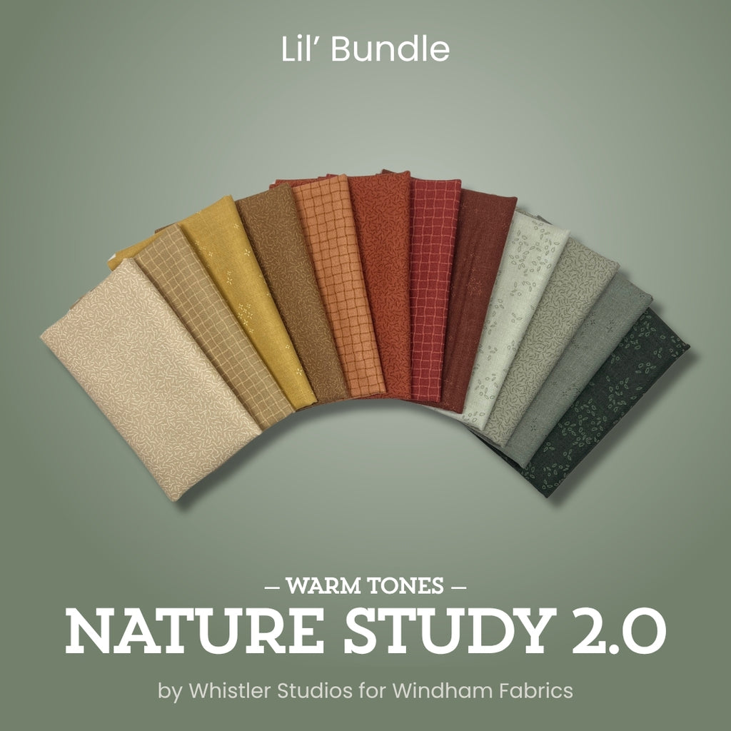 Nature Study 2.0 - Warm Lil' Bundle Fabrics Windham Fabrics