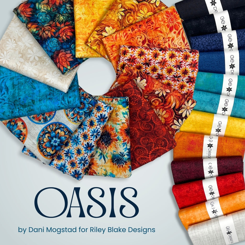 Oasis Half Yard Bundle Fabrics QT Fabrics