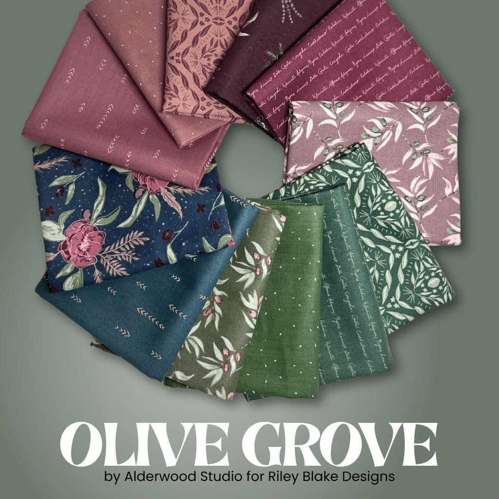 Olive Grove Half Yard Bundle Fabrics Riley Blake