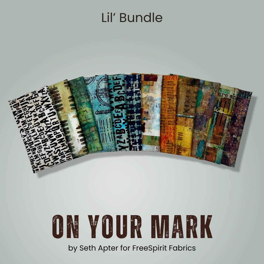 On Your Mark Lil' Bundle Fabrics Free Spirit