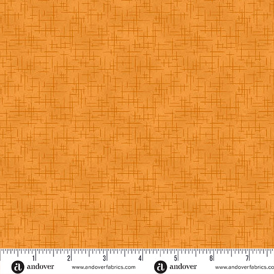 Retro Stitch Orange A-1527-O1 Fabrics Andover Fabrics