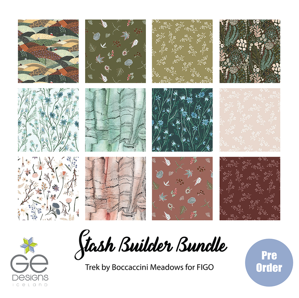 Trek Stash Builder Bundle Fabrics Figo   