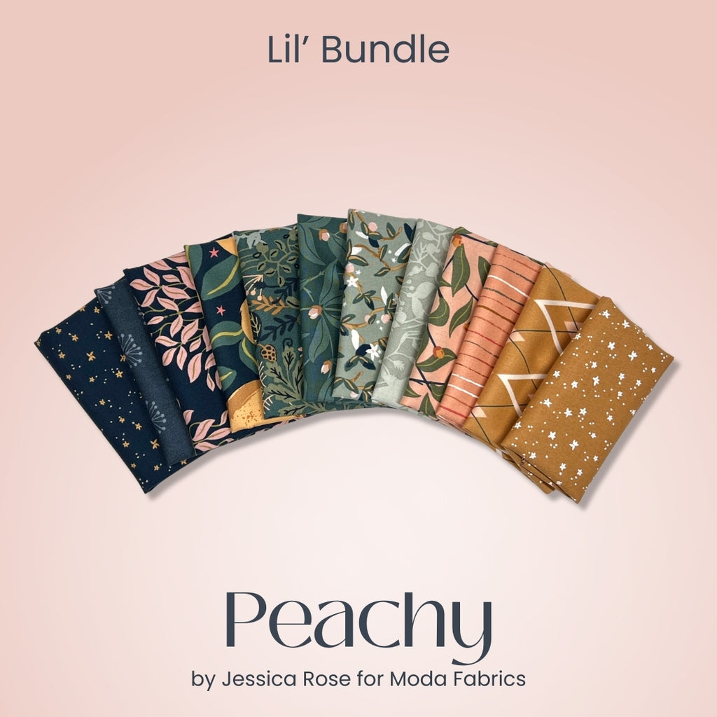 Peachy Lil' Bundle Fabrics Moda Fabrics