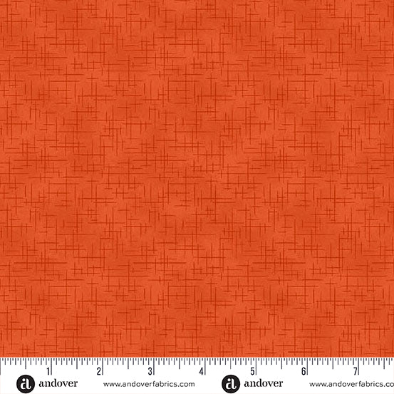 Retro Stitch Persimmon A-1527-O Fabrics Andover Fabrics