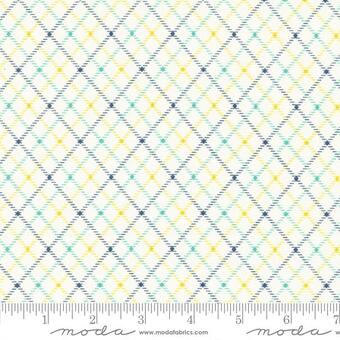 Plaid Feed Sacks Good Works Cloud 23357-11 Fabrics Moda Fabrics   