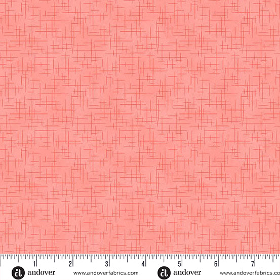 Retro Stitch Rose A-1527-R2 Fabrics Andover Fabrics